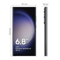 Смартфон Samsung Galaxy S23 Ultra 12/512 ГБ, Dual: nano SIM + eSIM, черный фантом(Вьетнам)