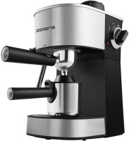 Кофеварка рожковая Polaris PCM 4008AL, серебристый