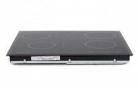 Стеклокерамическая панель Samsung NZ64T3516CK с расширяемой зоной нагрева, Чёрный
